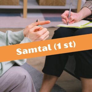 Samtal med leg. psykoterapeut och coach Thinking Into Results, 1 samtal